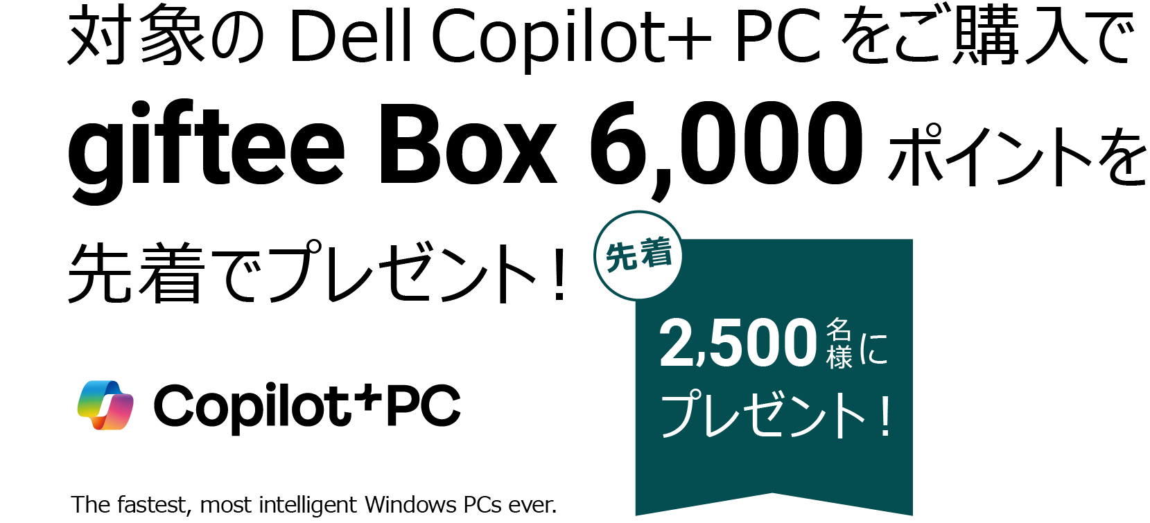 キャンペーンの特典
